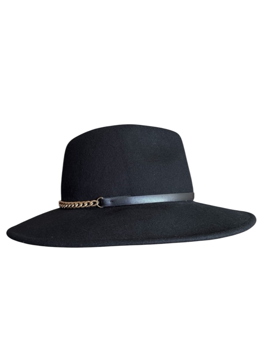 BCBG Maxazria Black Wool Hat